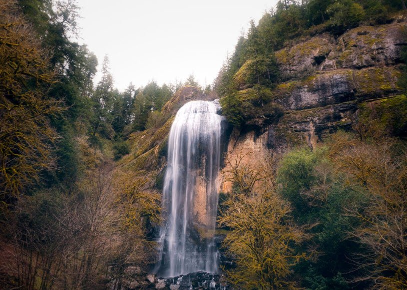 Golden And Silver Falls State Natural Area, Oregon, USA